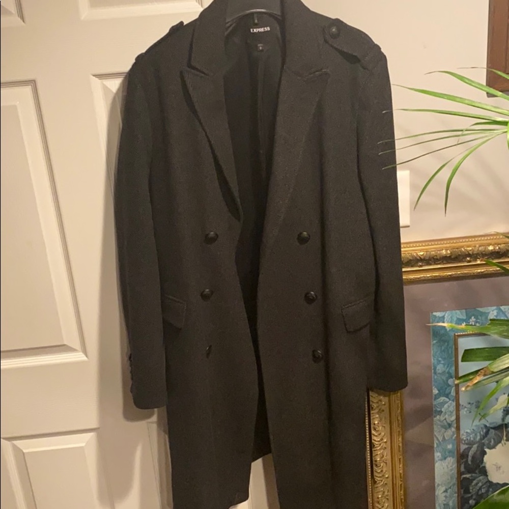 Express Wool Trench Coat